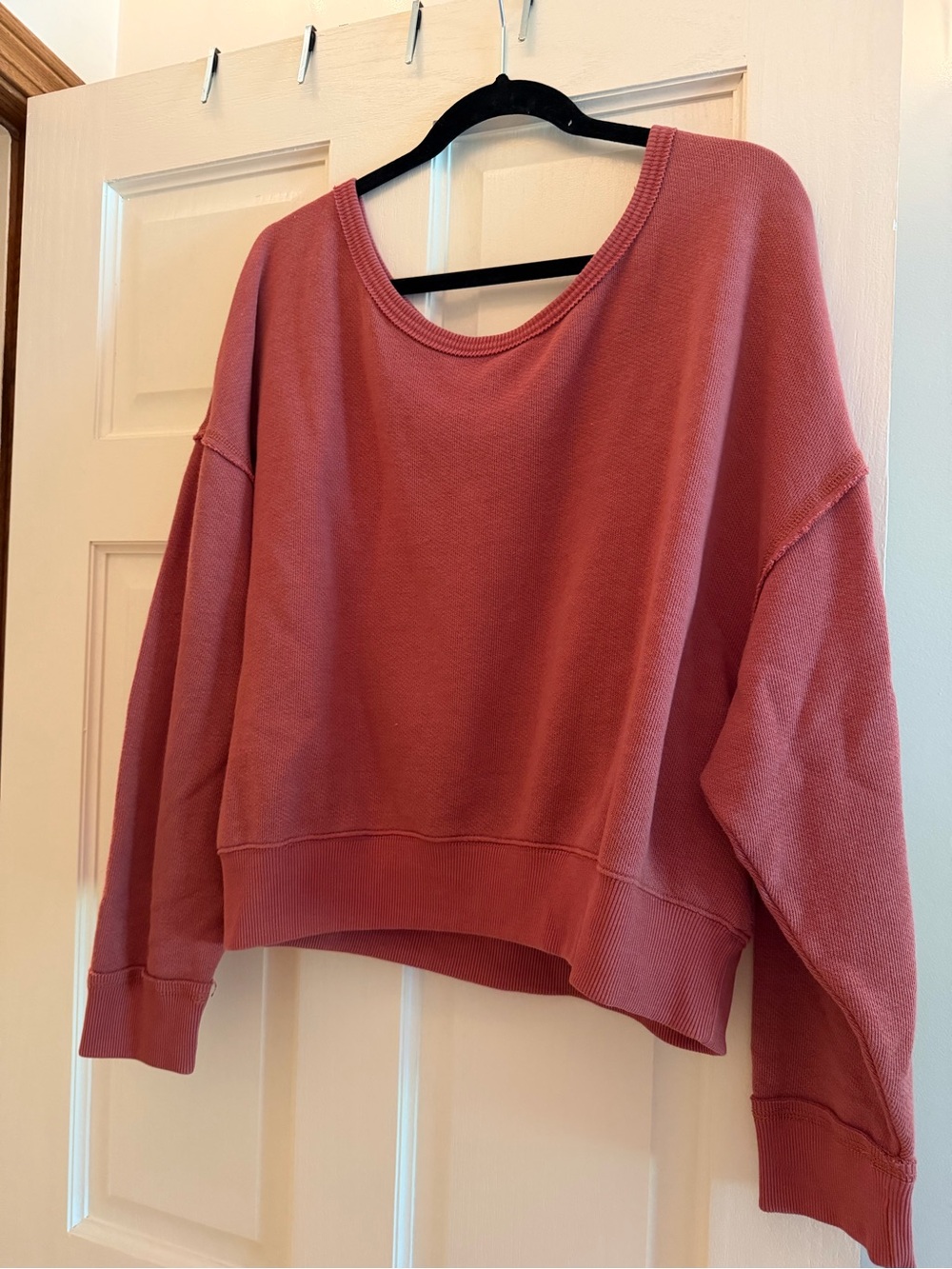 American Eagle Outfitters Dusty Rose Knit Top
